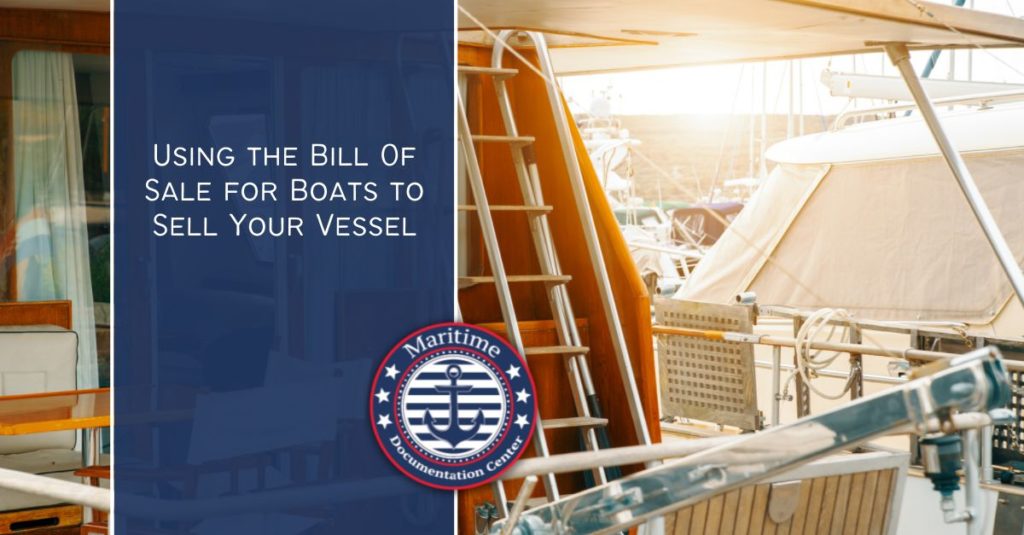 Bill Of Sale For Boats