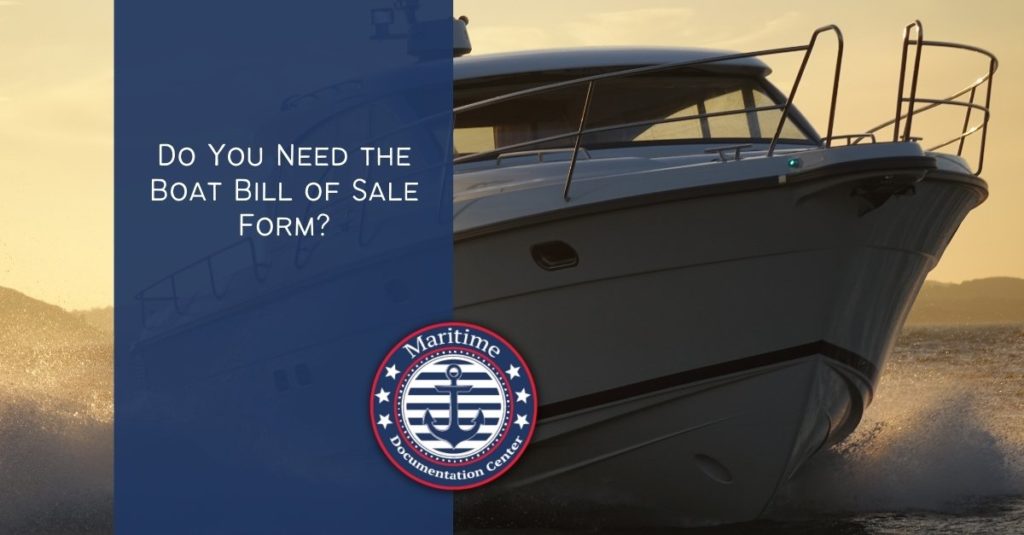 Bill Of Sale Form
