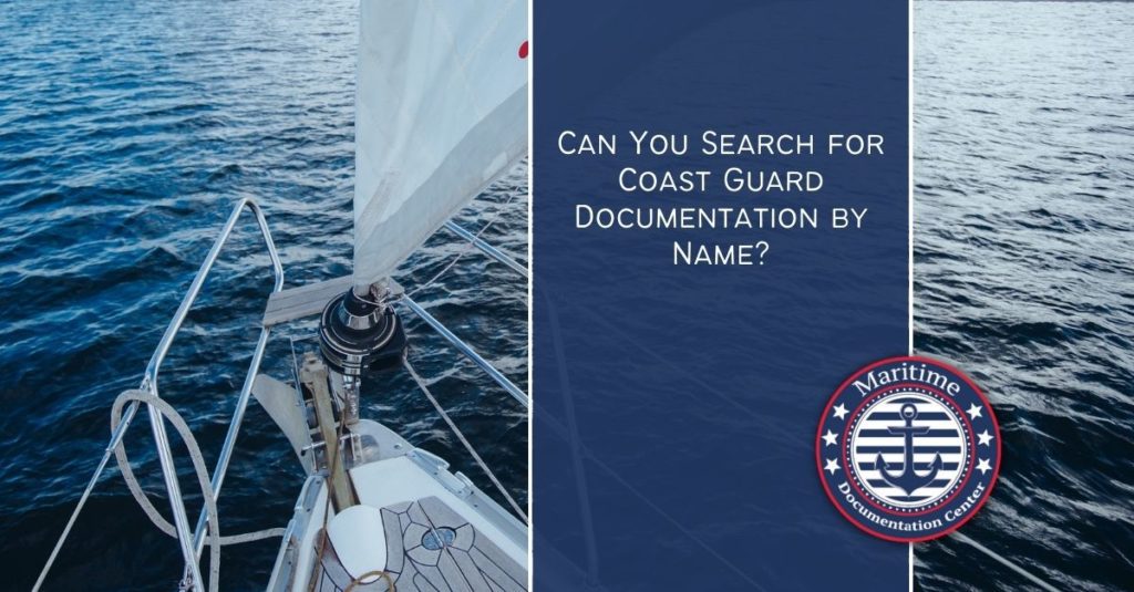 Coast Guard Documentation by Name