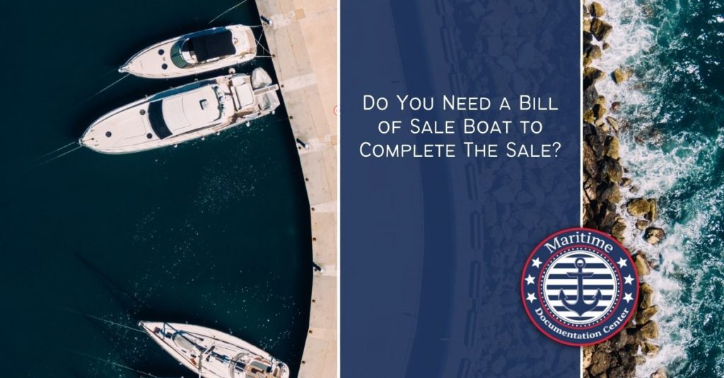 Bill of Sale Boat