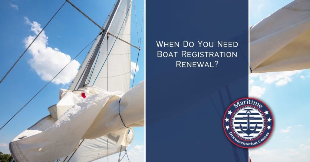 Boat Registration Renewal