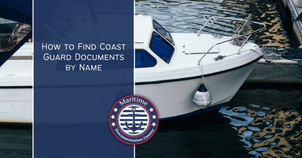 Coast Guard Documents by Name